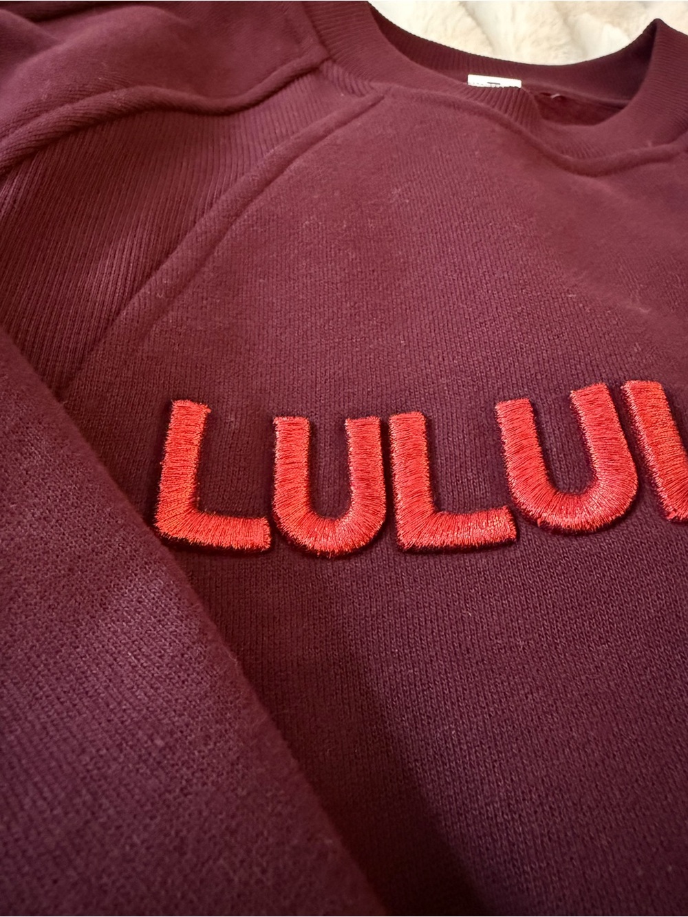 lululemon athletica Scuba Oversized Sweatshirt - Garnet - Picture 4 of 6